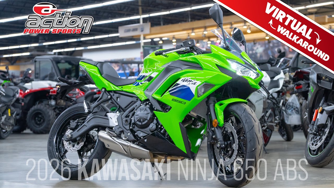 2026 Kawasaki Ninja 650 ABS | Virtual Walkaround