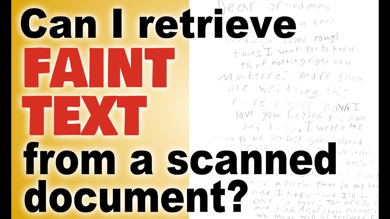 How to Recover Faint or Faded Text and Designs in PaintShop Pr