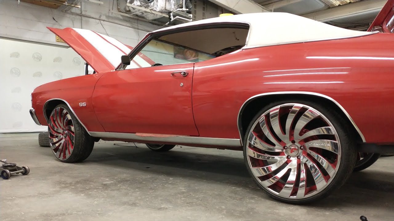 stitched by slick Chevelle build