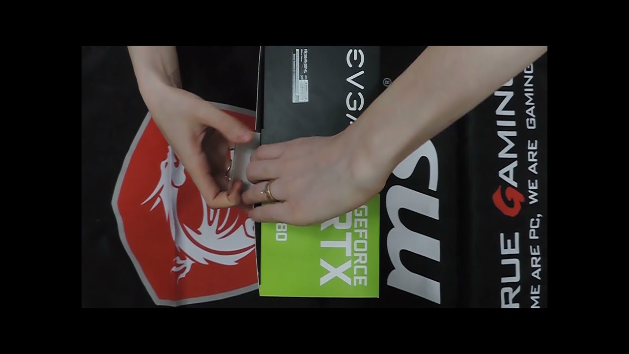 Unboxing EVGA RTX 3080 FTW3