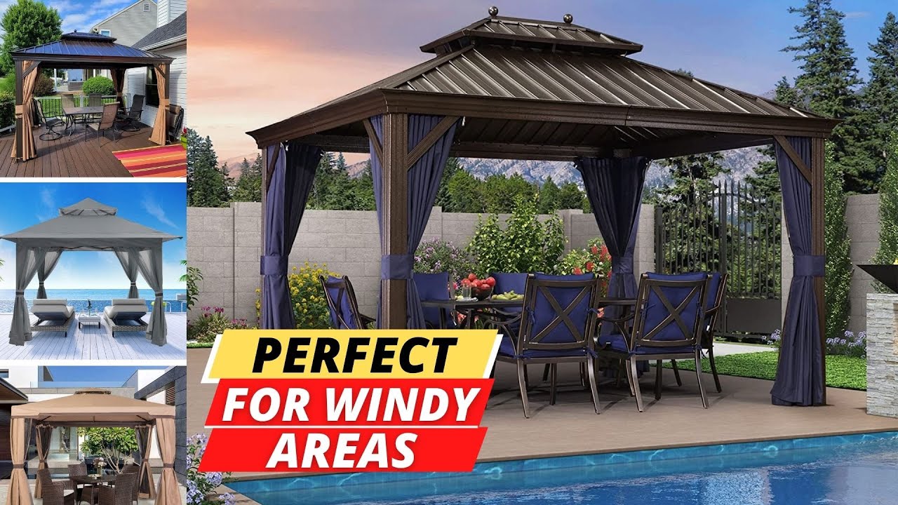 Conquer the Wind! Top Gazebos for 2024!