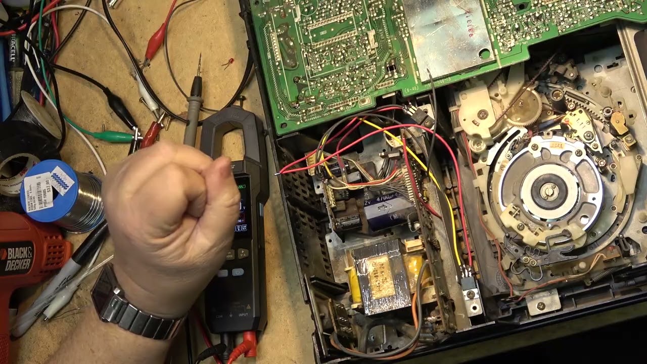 Sony SL500E Betamax power supply cheap fix part 3