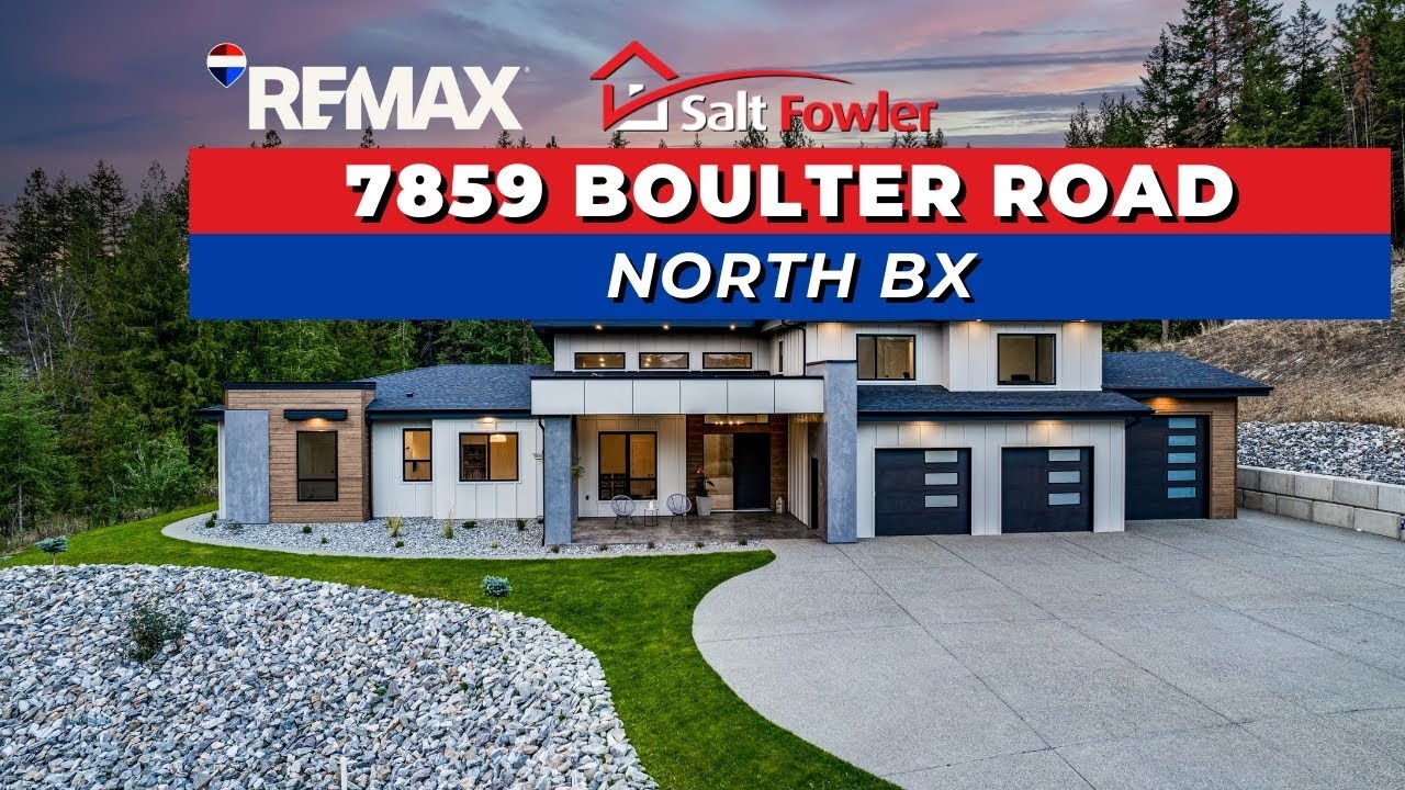 Brand New Luxury North BX Acreage Home | 7859 Boulter Road, Vernon BC