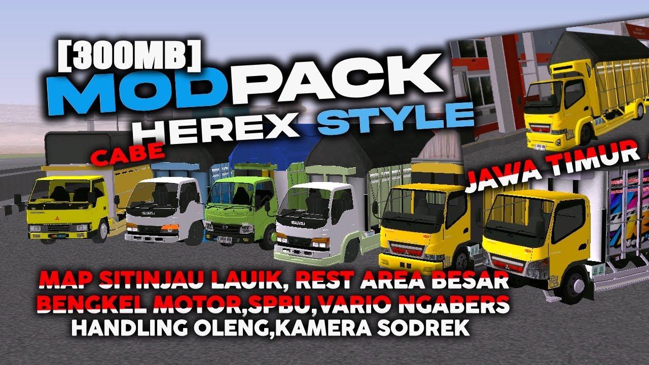MODPACK GTA TRUK HEREX STYLE JAWA v3.0 (FINAL) UPDATE NEW 2026 - gta sa mod truk oleng 