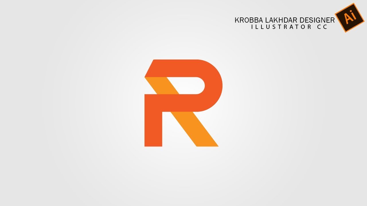 LETTER R LOGO in Adobe Illustrator CC  #37