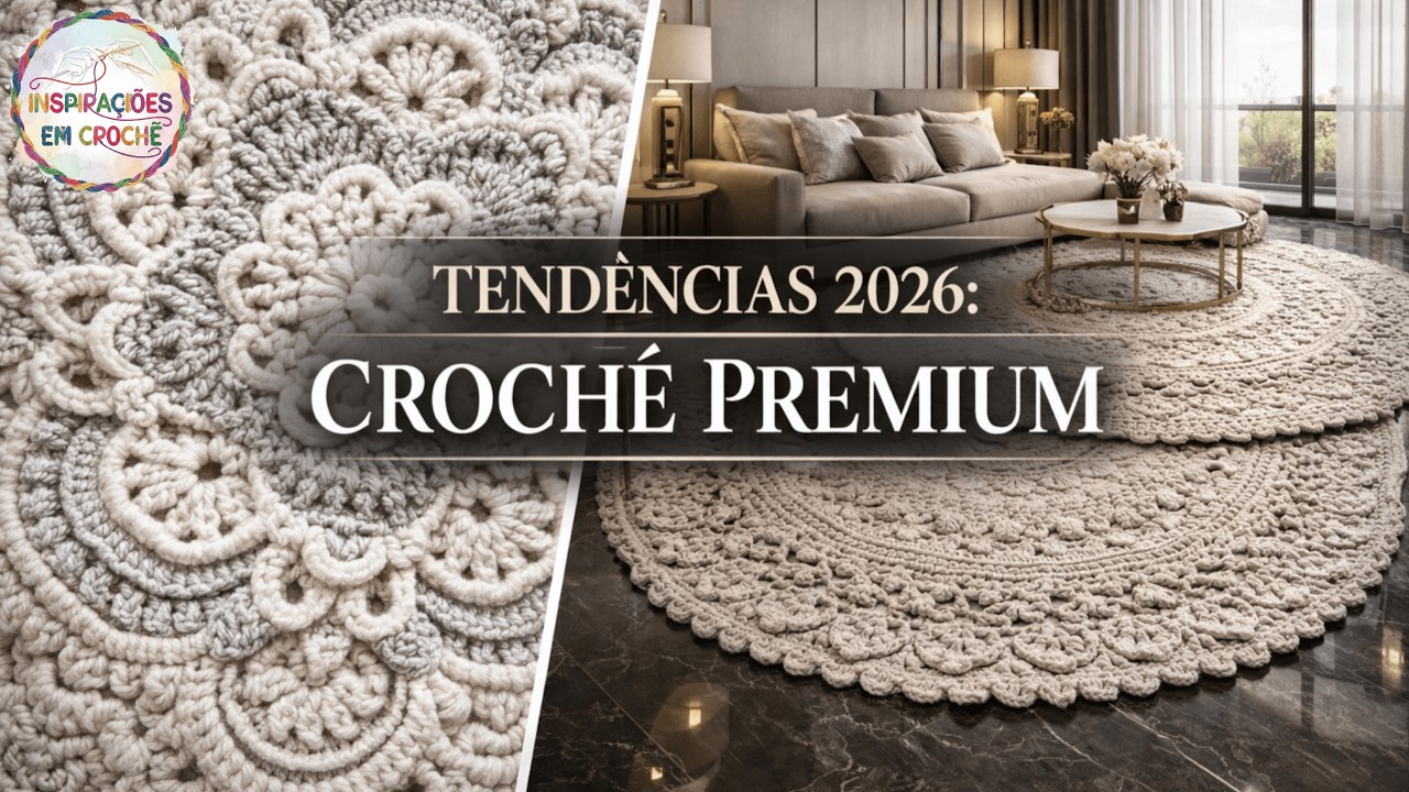 50 MODELOS de TAPETE DE CROCHÊ para se INSPIRAR 😍 | Lindos e Diferentes