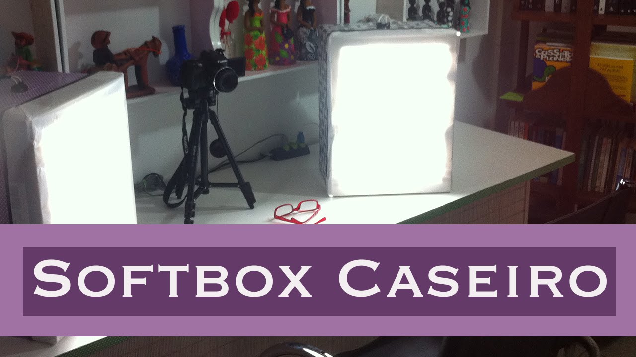 Softbox caseiro