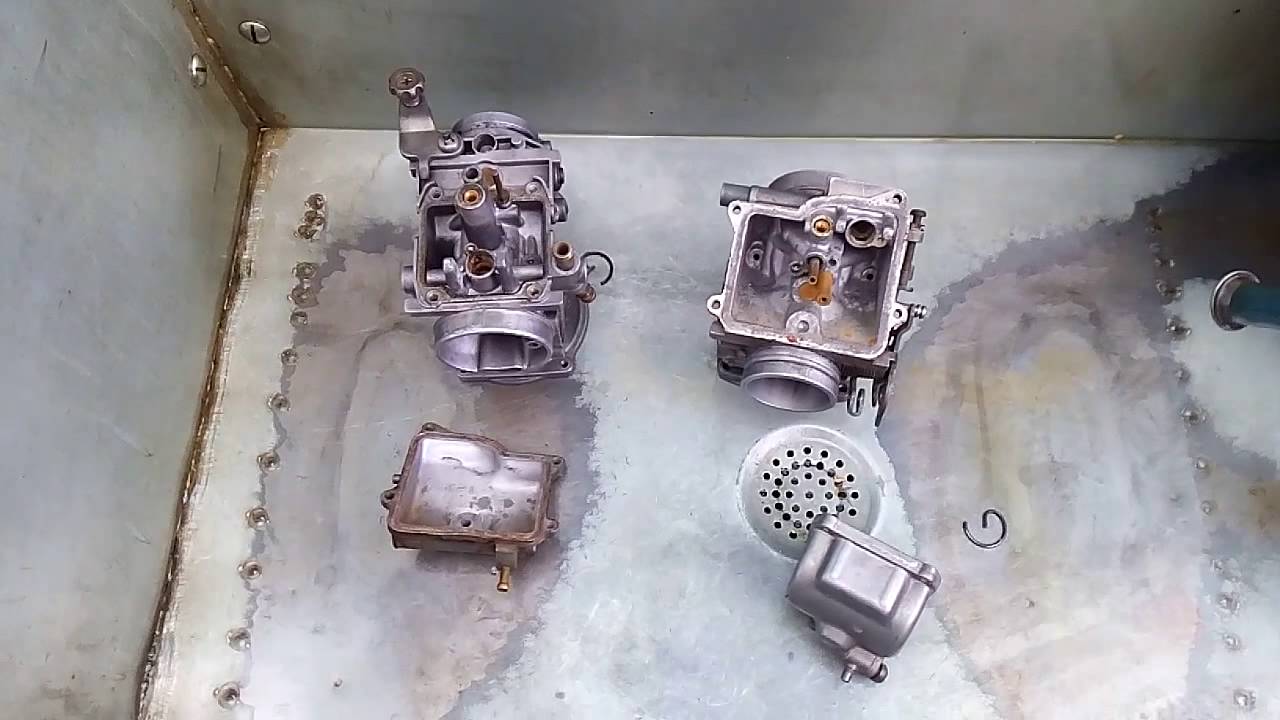 Limpeza dos Carburadores da Intruder-1400