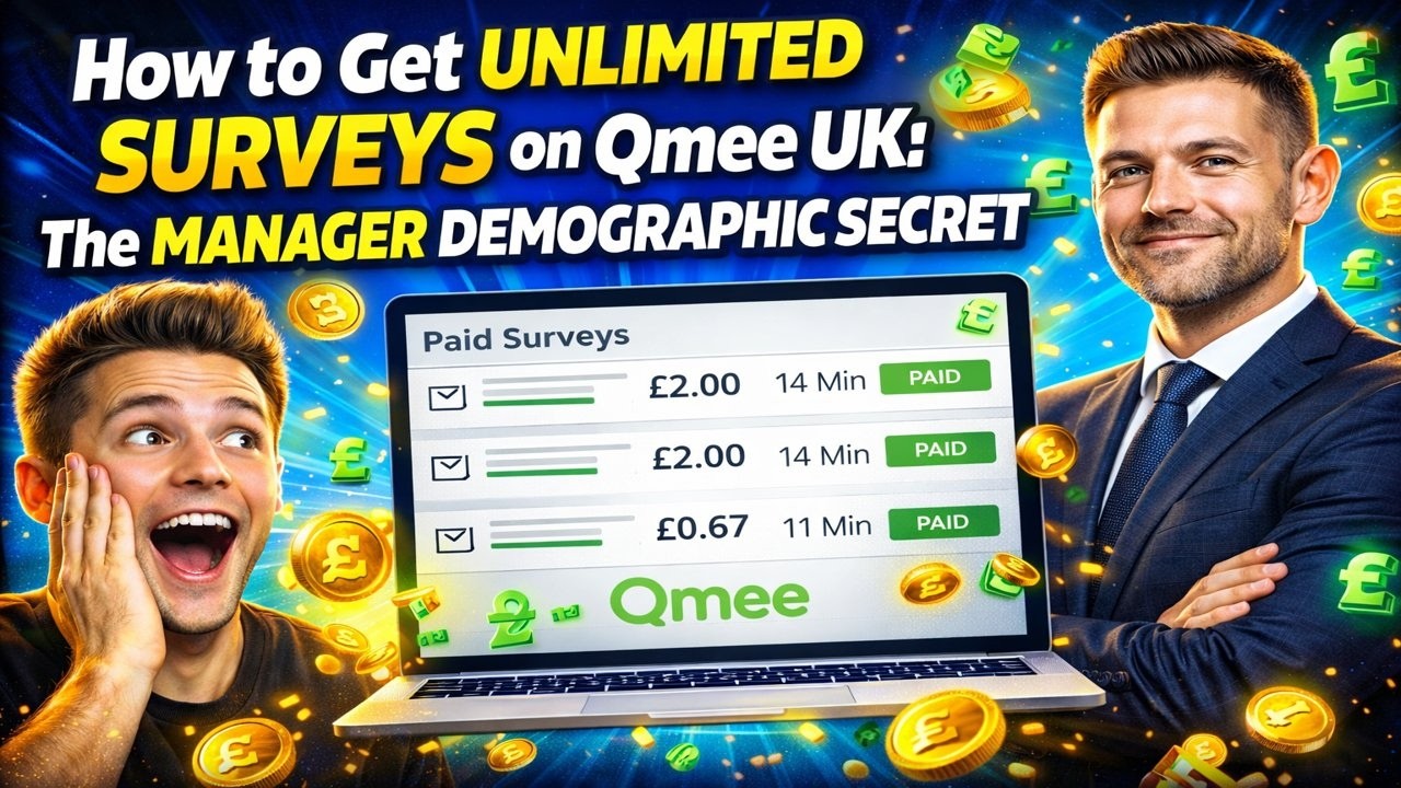 How to Get Unlimited Surveys on Qmee UK: The Manager Demographic Secret