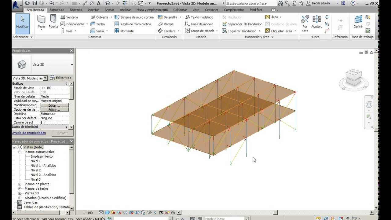 Tip Revit 2014 - Mostrar modelo analítico