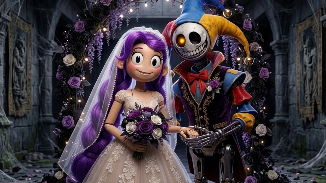 Lily Lovebraids Wedding with Prototype Song (Poppy Playtime 5 Multiverse) Dj GG