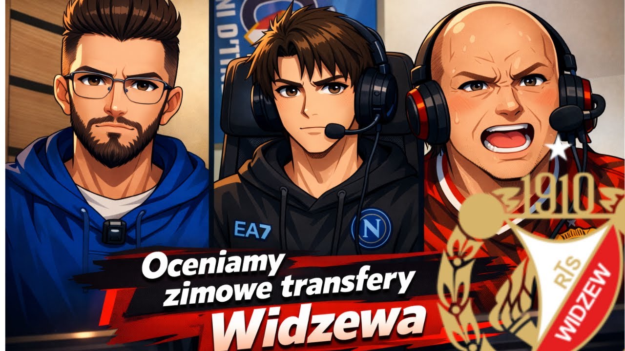 OCENIAMY ZIMOWE TRANSFERY WIDZEWA ŁÓDŹ Z NAPOLJANEM I ADAMEM SADOWIAKIEM DZIENNIKARZEM SPORTOWYM