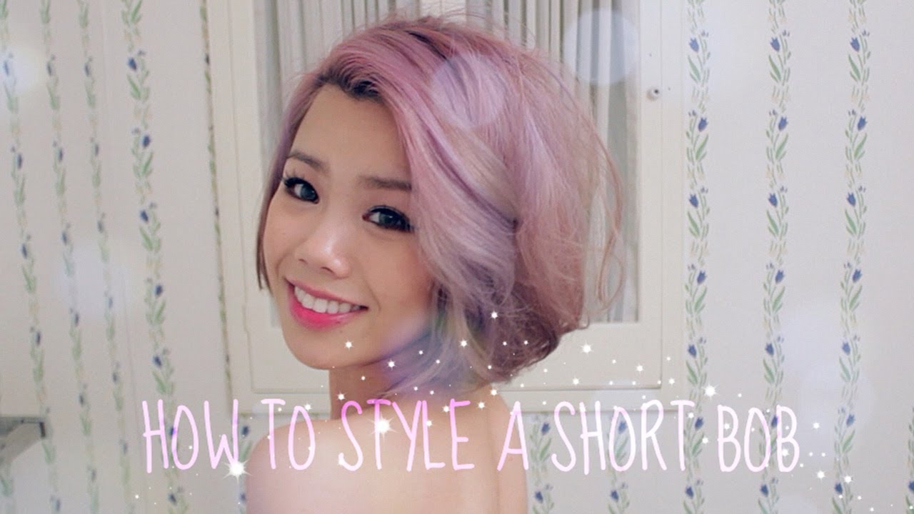 HOW TO STYLE A SHORT BOB