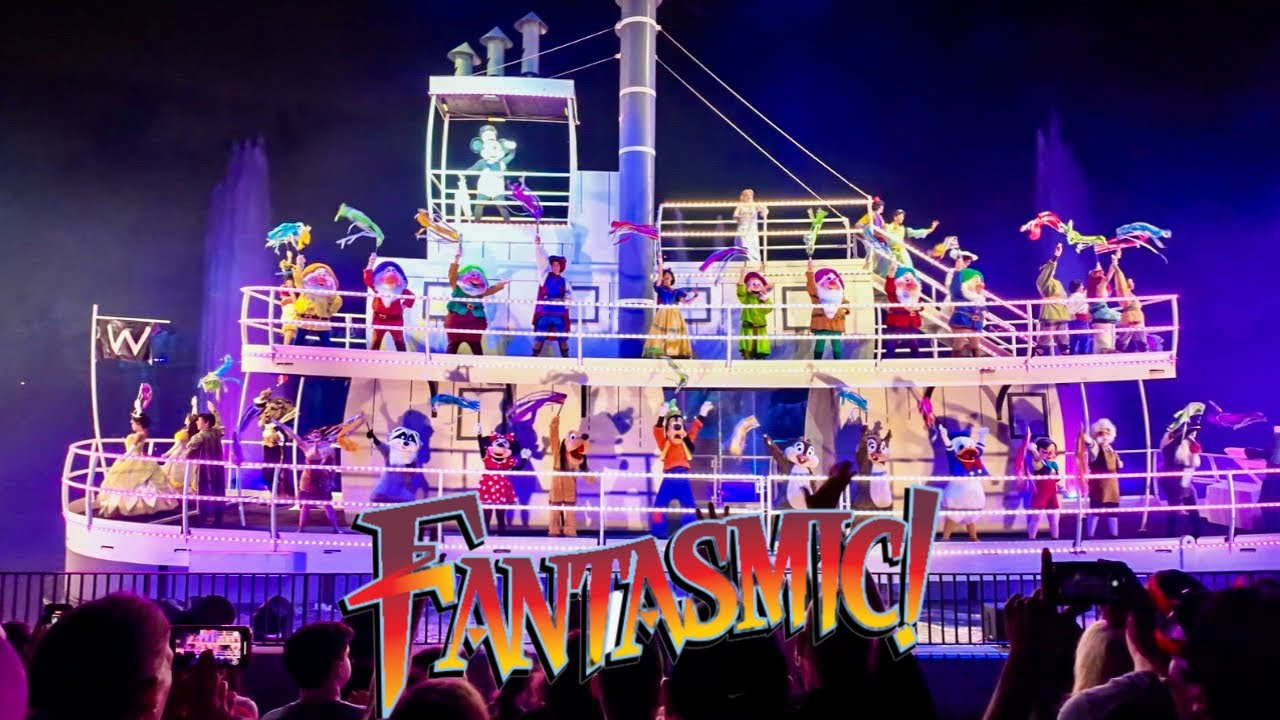Fantasmic! – Full Nighttime Show at Disney’s Hollywood Studios (4K)