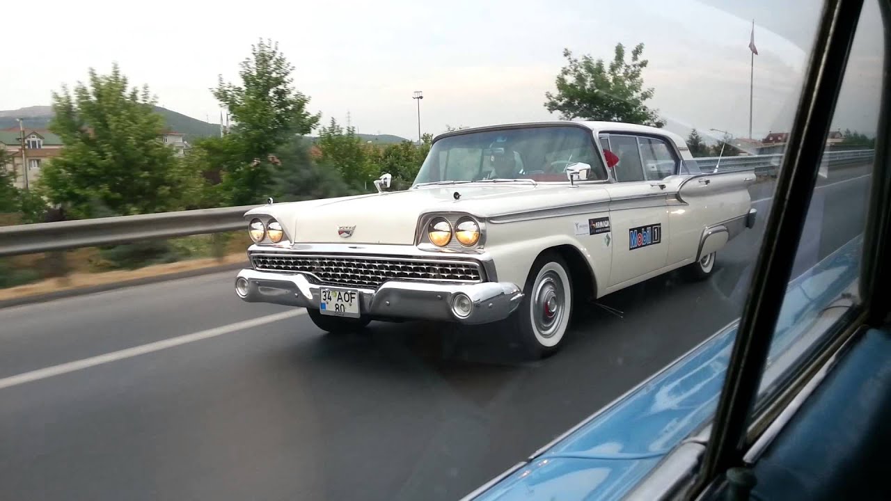 59 ford galaxie view from 60 impala