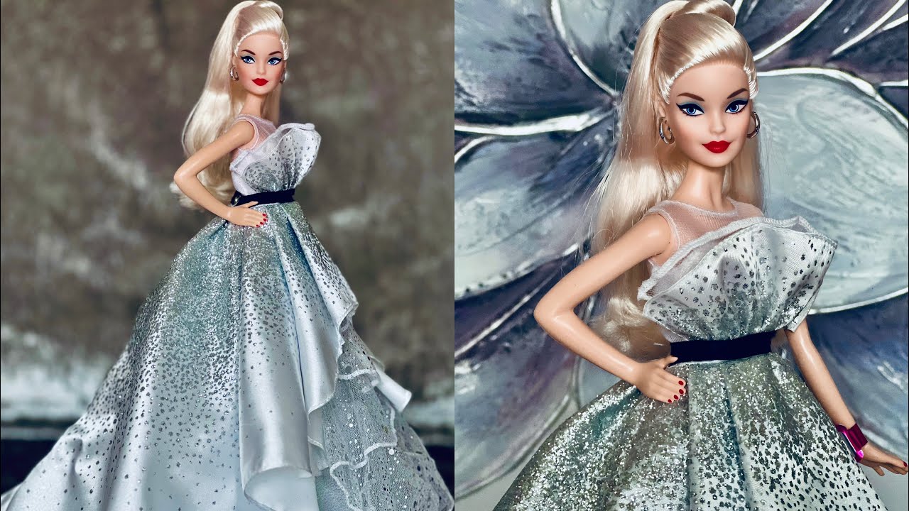 Barbie 60th Anniversary unboxing review. #barbie #barbiecollection