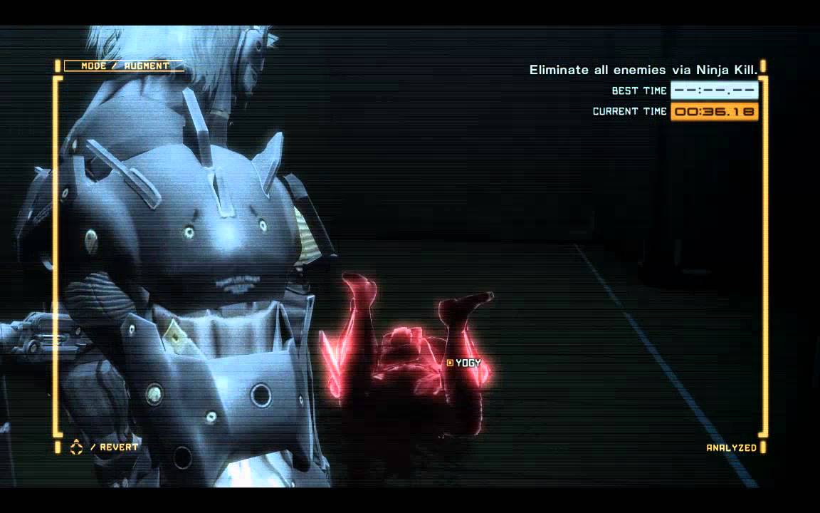 Metal Gear Rising: Revengeance - DLC VR Mission 22 Gold Rank