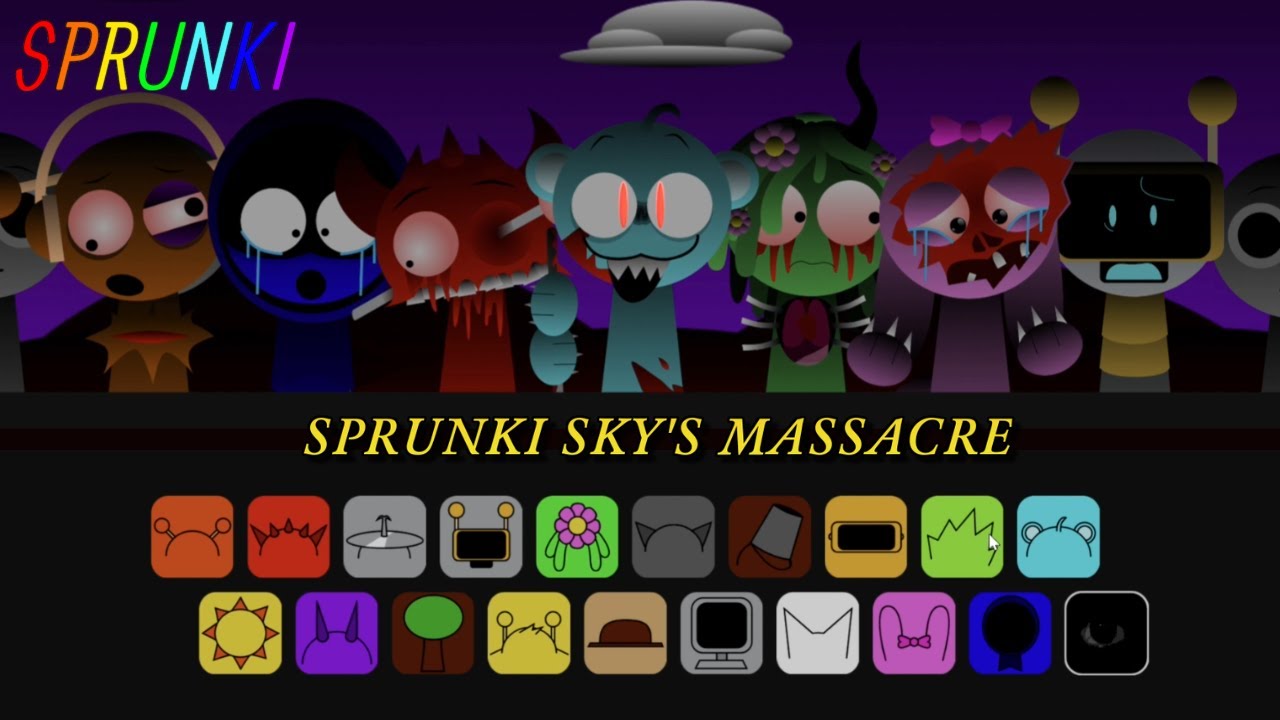 Incredibox - Sprunki (Sky's Massacre) -  Fun & Horror Gameplay