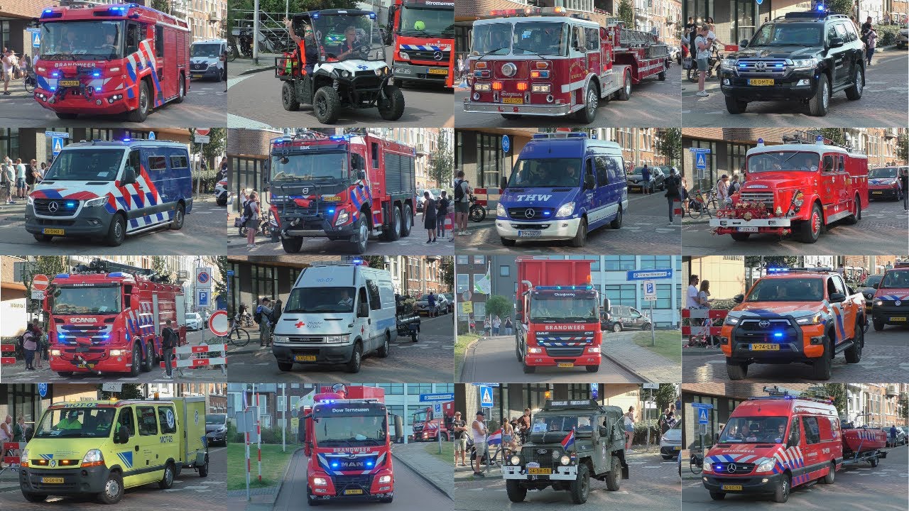 Rescue Zeeland 2025 - Bedrijfsbrandweer, Oldtimers & meer met zwaailichten en sirene!