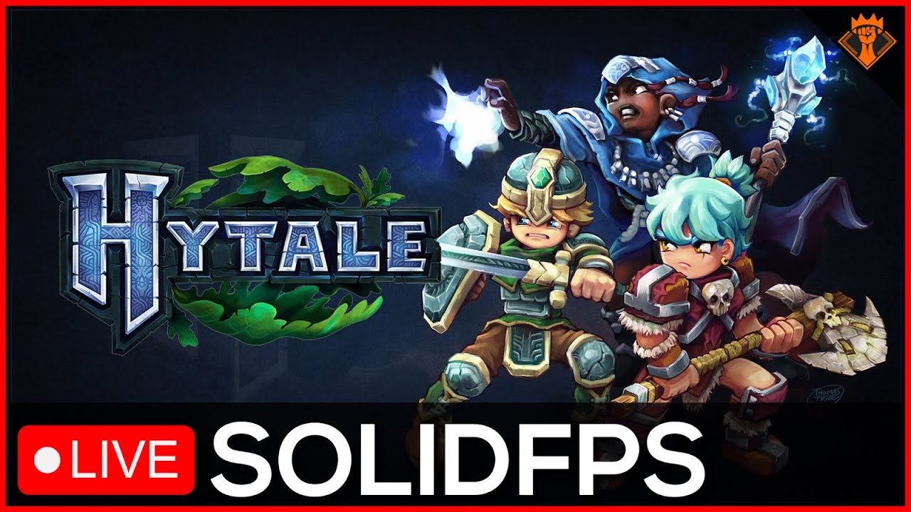 🔴 Hytale / Exploring Early Access Day 2 | Creator Code: SOLIDFPS