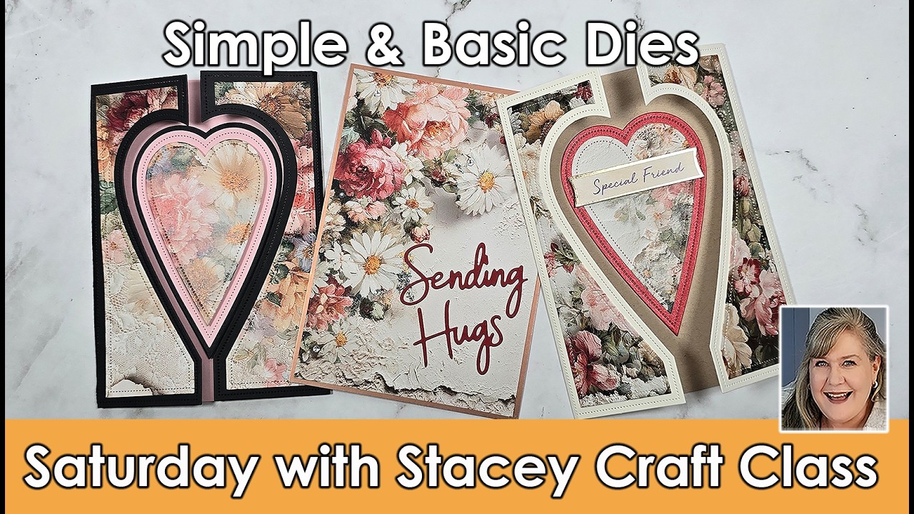 648 Gatefold Cards are so easy with dies by Simple & Basic and new Paper Favorites Collections