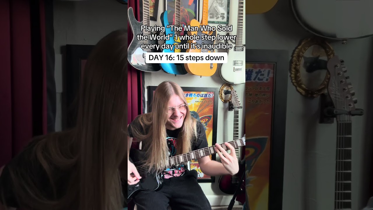 I could barely keep a straight face for this one #guitar #metal #rockmusic