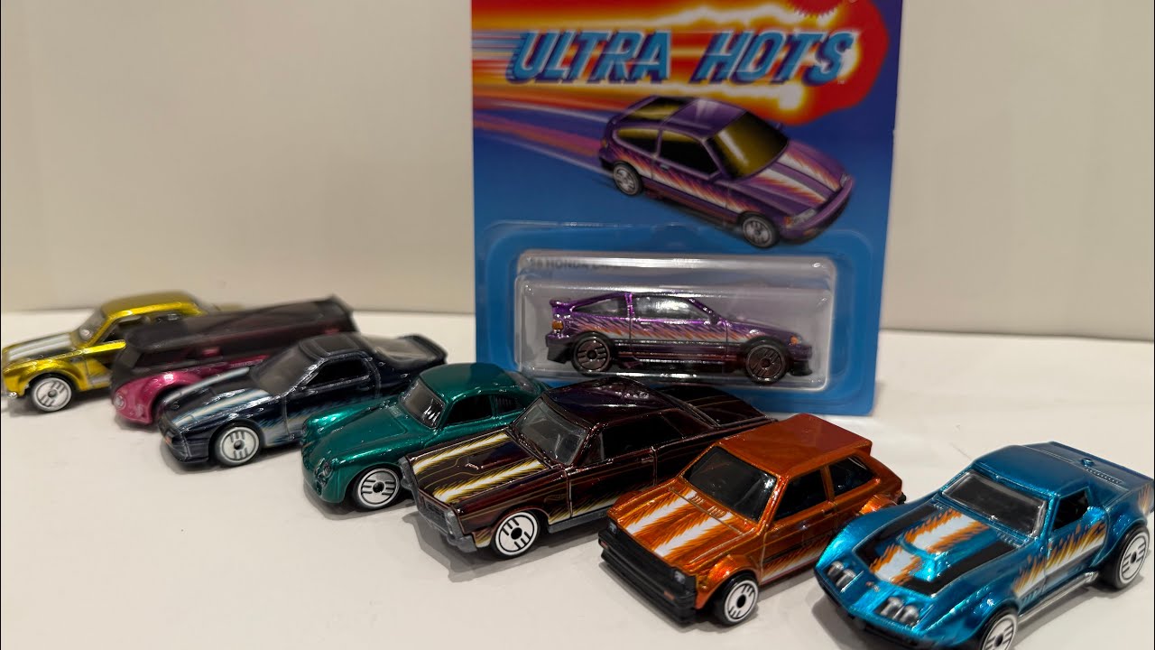 Unboxing Hot Wheels Ultra Hots 2025 Mix 1