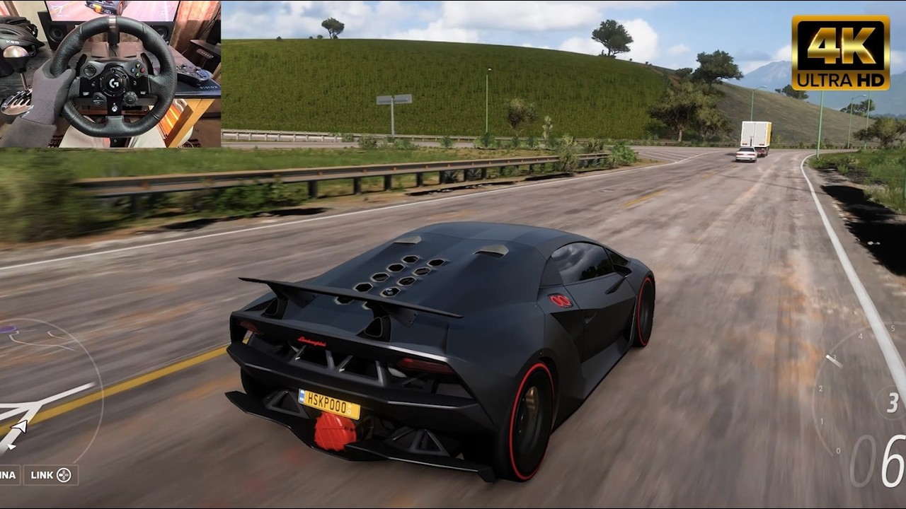 Lamborghini Sesto Elemento | NFS Movie Car | FH5 Logitech G923