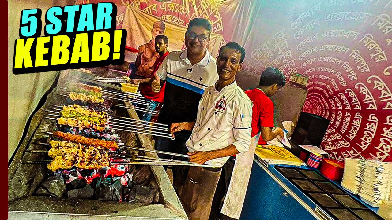 মাত্র ২৫০ টাকায় 5 স্টারের শেফের বানানো কাবাব খেতে পারবেন | 5⭐Quality Kabab at Kebab Express Mirpur