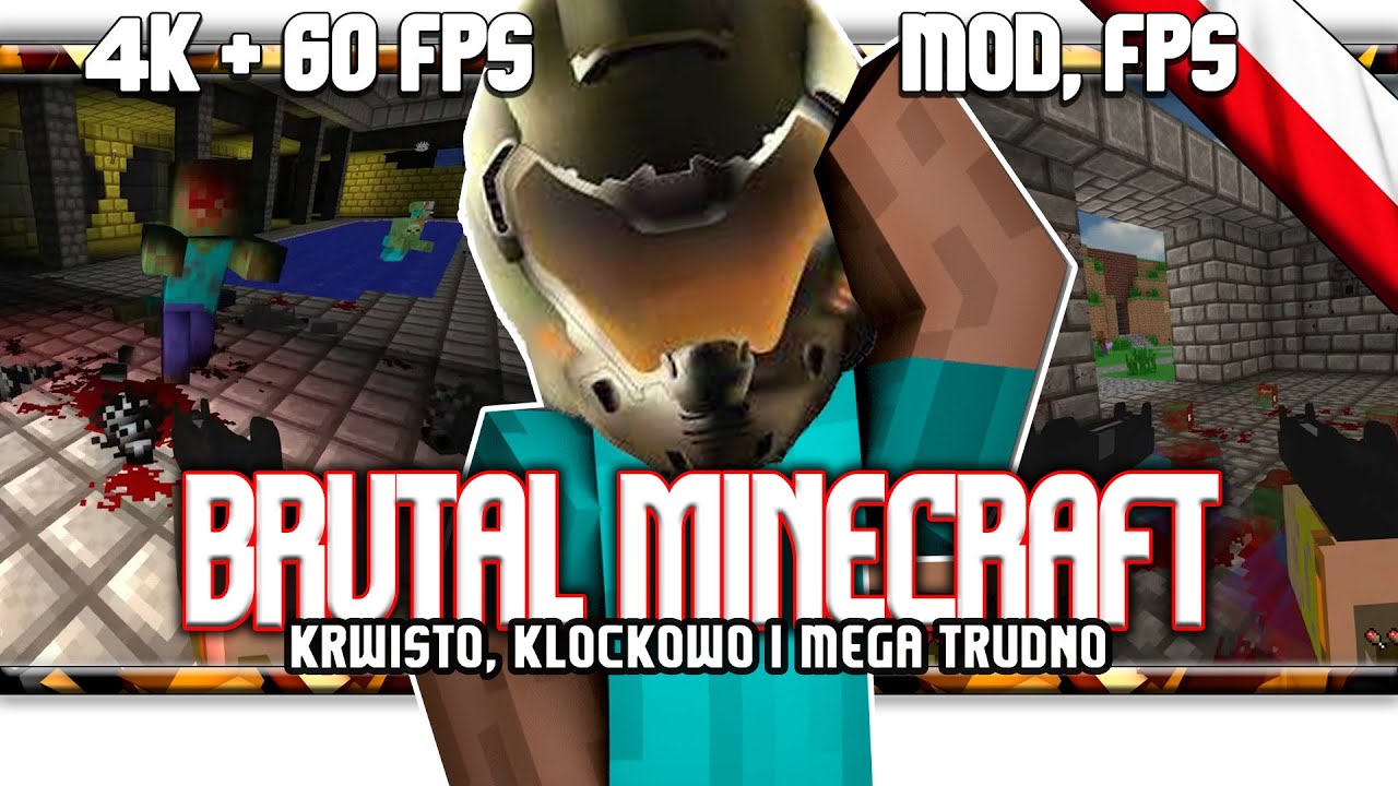 🔥 Brutal Minecraft / Co by powstało, gdyby zmieszać DOOM oraz Minecrafta? Właśnie to...