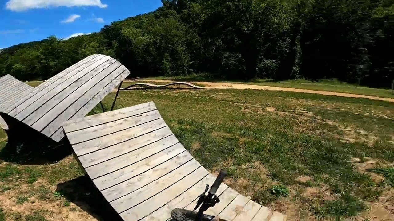 Finally hit the whale tail at the Pulaski County MTB Skills Park!