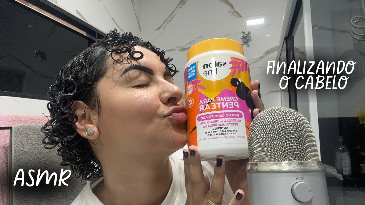 ASMR: FINALIZANDO O CABELO/ DUVIDO VOCÊ NÃO DORMIR NESSE VÍDEO 
