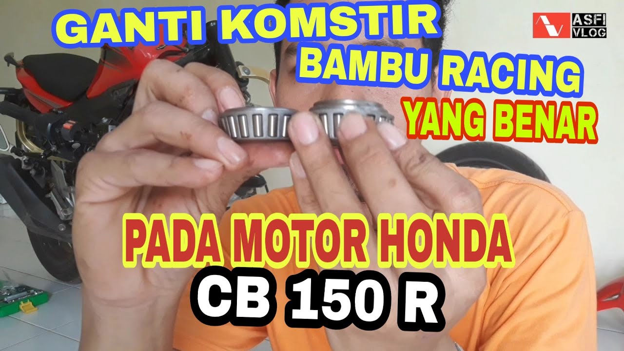 GANTI KOMSTIR HONDA CB150R DENGAN KOMSTIR RACING/KOMSTIR BAMBU
