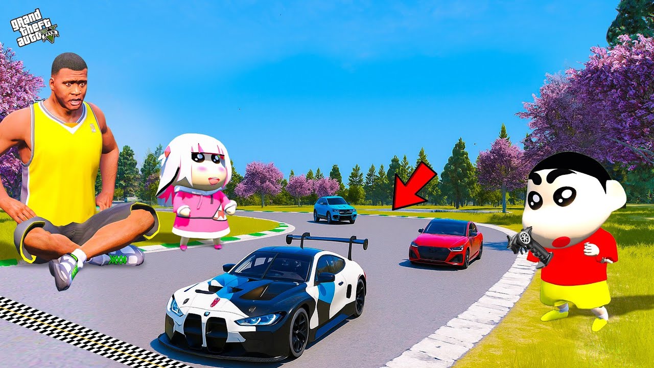 Shinchan & Franklin Buy Mini Rc BMW Car in GTA 5
