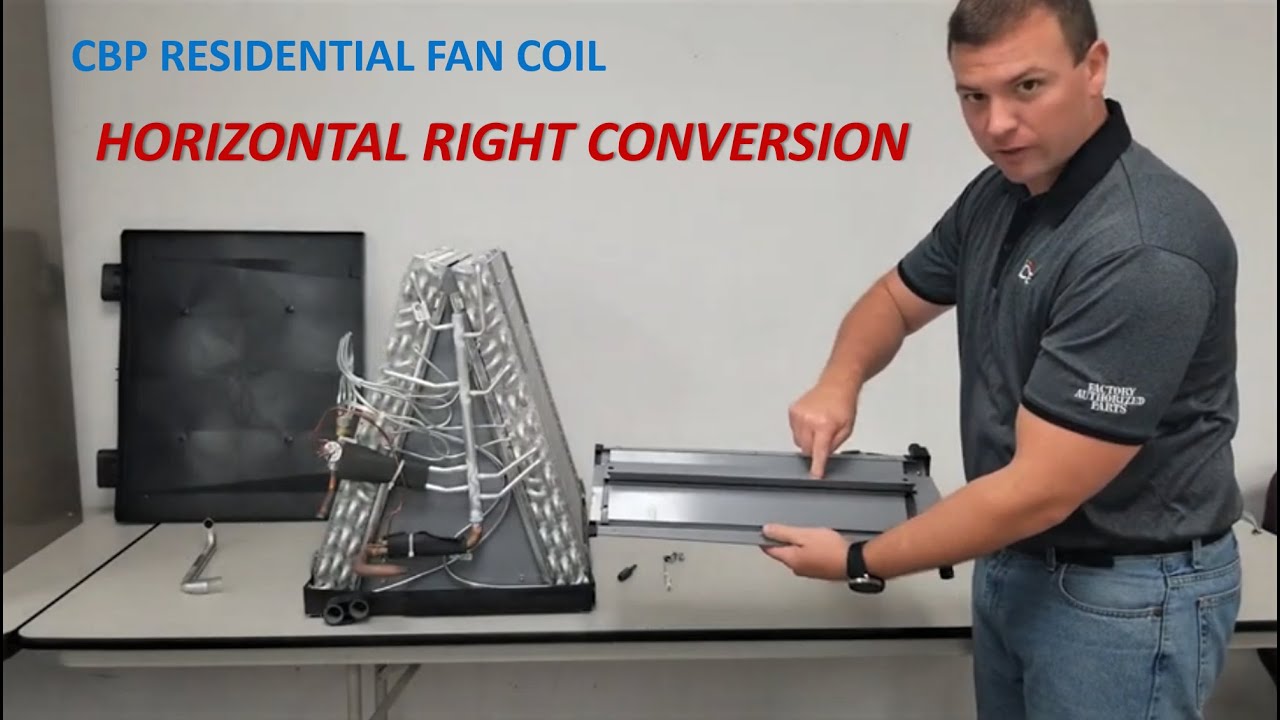 Fan Coil Horizontal Right Conversion