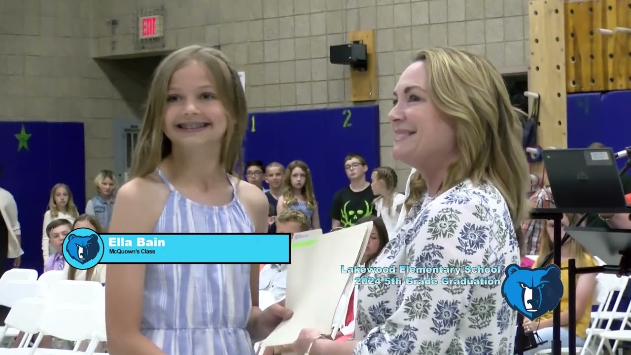Lakewood Elementary School 5th Grade 2024 Graduation