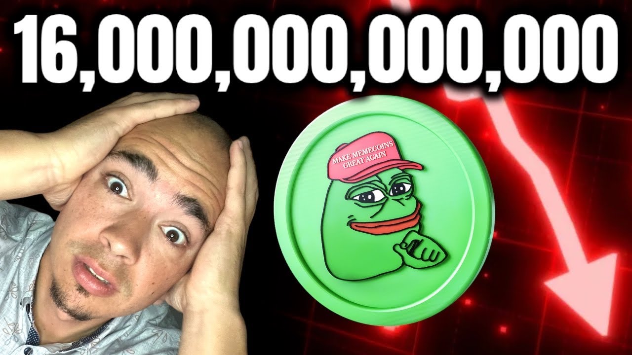 PEPE COIN CRASH! 16,000,000,000,000 TOKENS SENT TO EXCHANGES!?