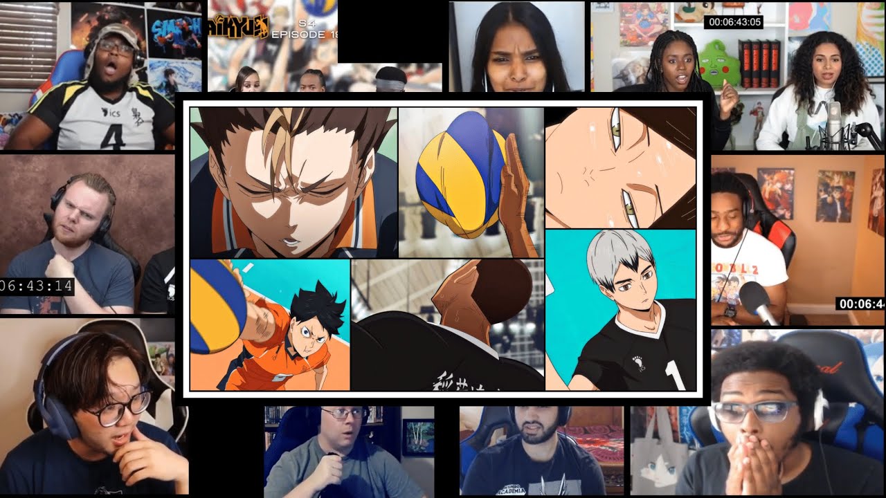 The Ultimate Challengers || Haikyuu!! To The Top Season 4 Part 2 Episode 19 Reaction Mashup