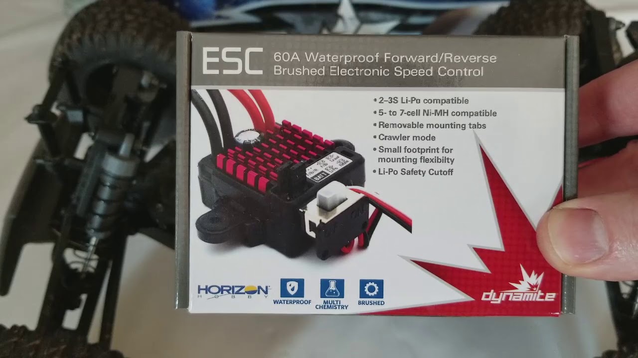 ECX AMP MT Receiver and ESC upgrade
