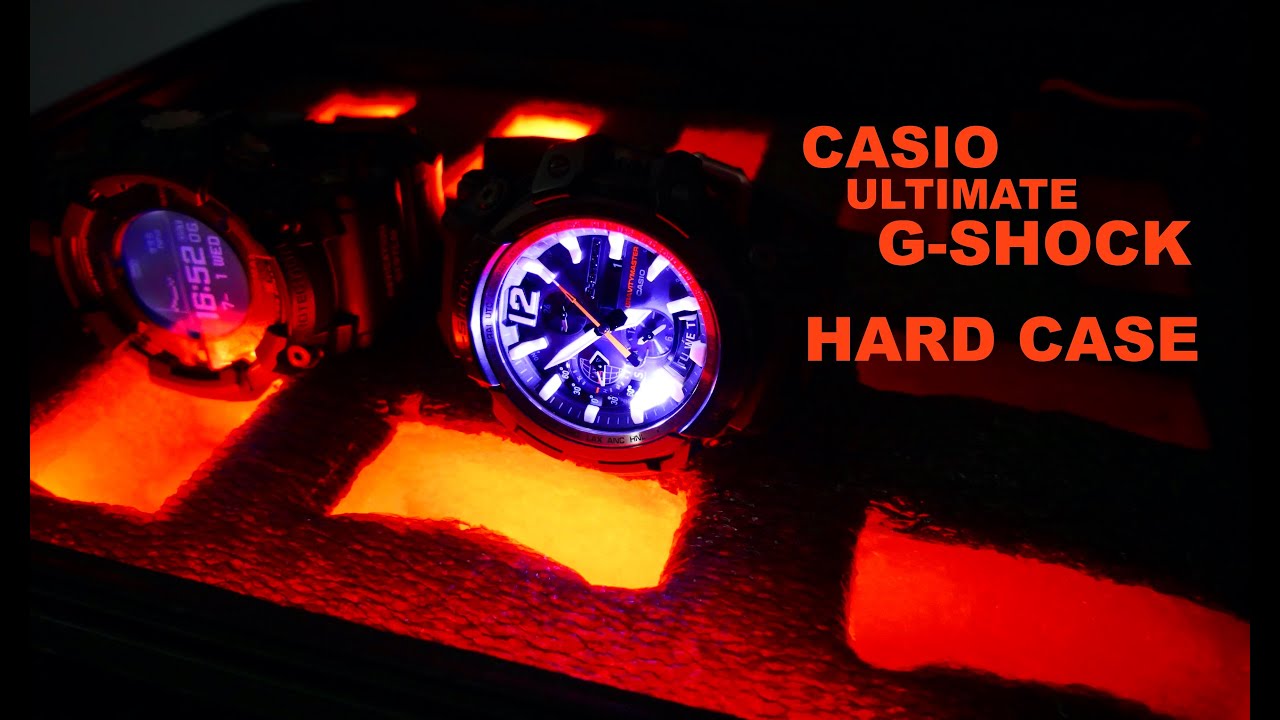 CASIO G-SHOCK Ultimate Tricked Out Hard Case by WatchUP69 + G-Shock state of Addiction