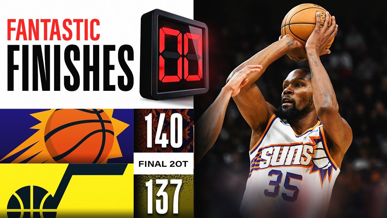 DOUBLE OVERTIME ENDING Suns vs Jazz | November 19, 2023
