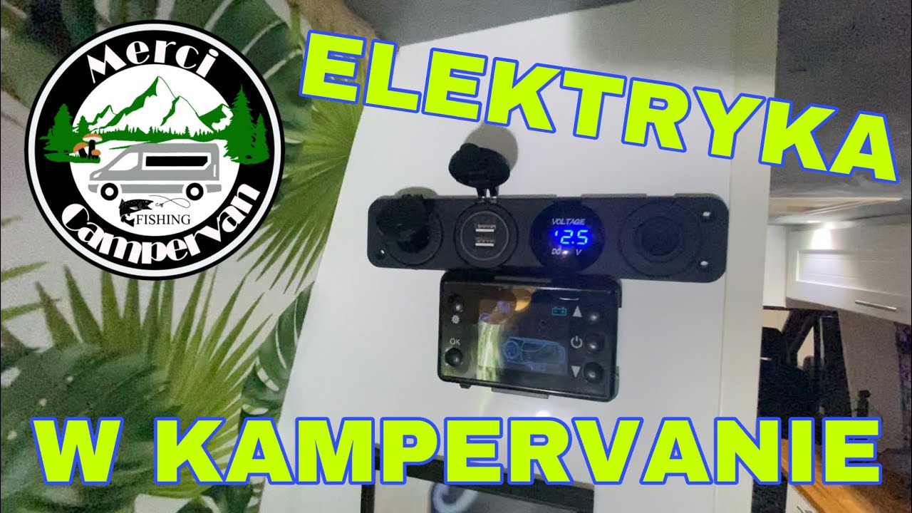 #27 Elektryka w kamperze | Schemat budowy | Solary w kampervanie | van tour