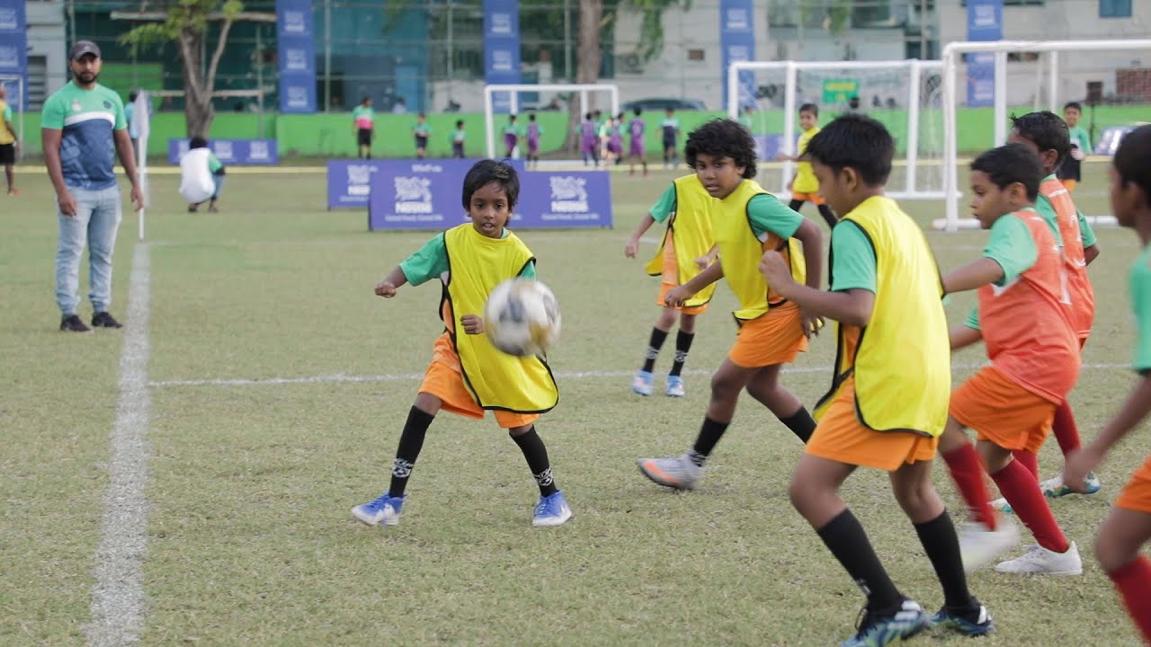 The Vice President attends the opening ceremony of “Nestle Kids’ Football Fiesta”