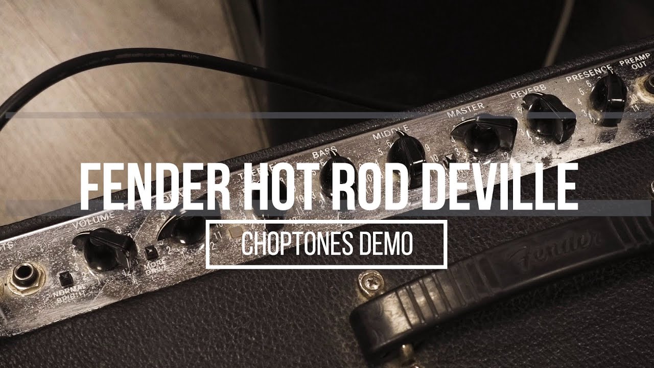 Fender Hot Rod Deville 2x12 USA | Playthrough Demo