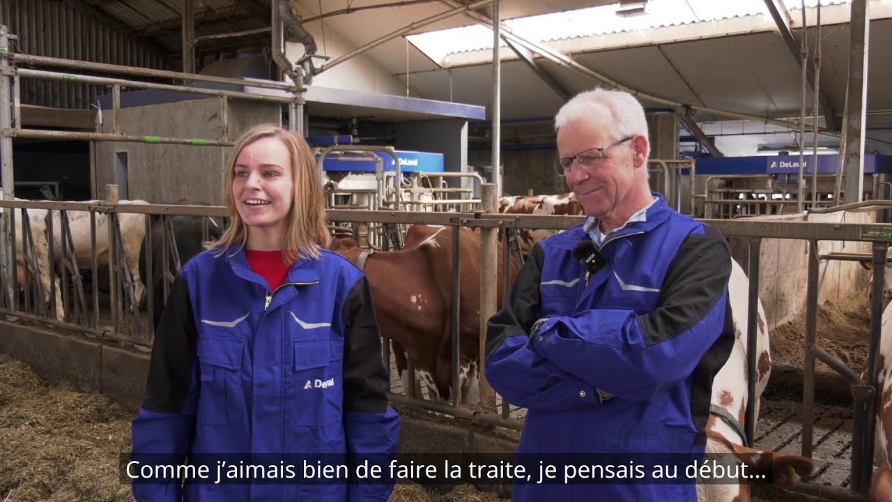 Robot de traite VMS V300 DeLaval  -Témoignage Famillie Neplenbroek