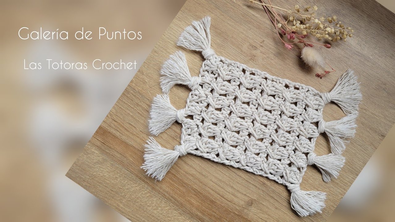 Galería de Puntos | Punto No. 1| Varetas cruzadas-Varetas cerradas juntas| Las Totoras Crochet