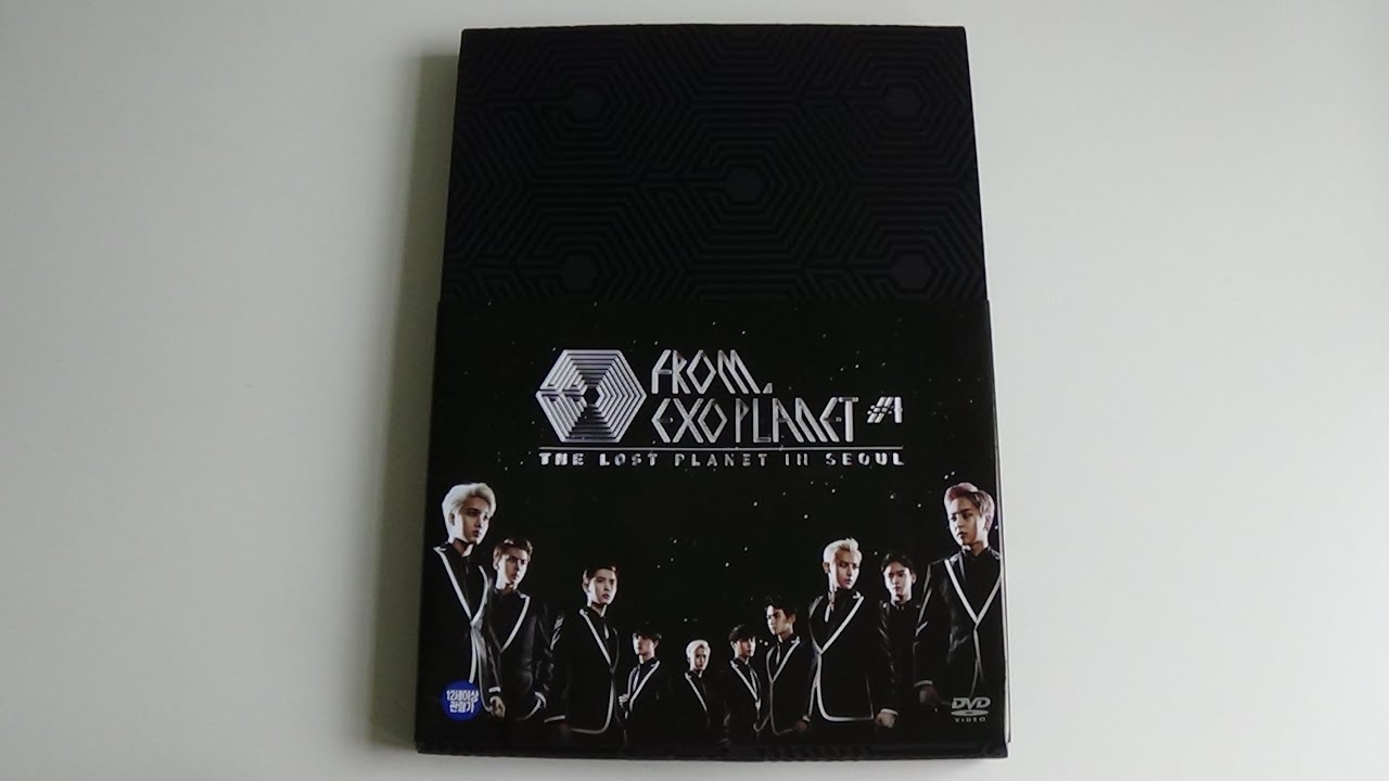 Unboxing EXO 엑소 FROM. EXO PLANET #1 THE LOST PLANET IN SEOUL Concert DVD