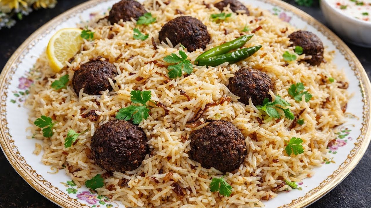 Aysa mazedaar pulao jise khake apka Dil khus ho jay/one pot kofta pulao #recipe @eramdeliciousfood 