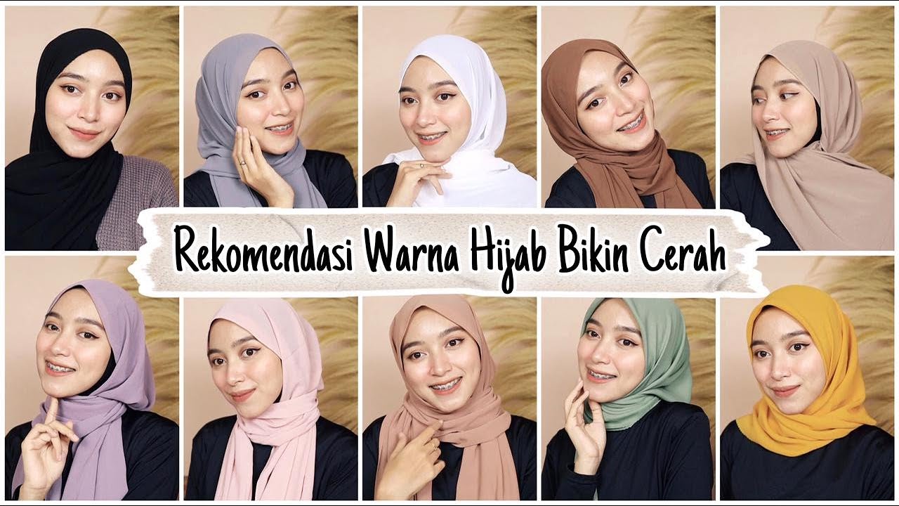 AWAS SALAH WARNA!! Tips Rekomendasi Warna Hijab Yang Wajib Dibeli ll Bisa Bikin Cerah