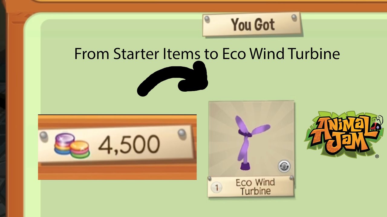 From Starter Items To Eco Wind Turbine (No Games) - AJPW